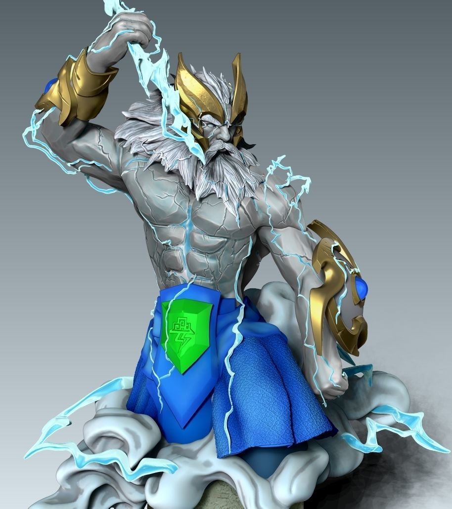 ZEUS DOTA 2 3D print model_7