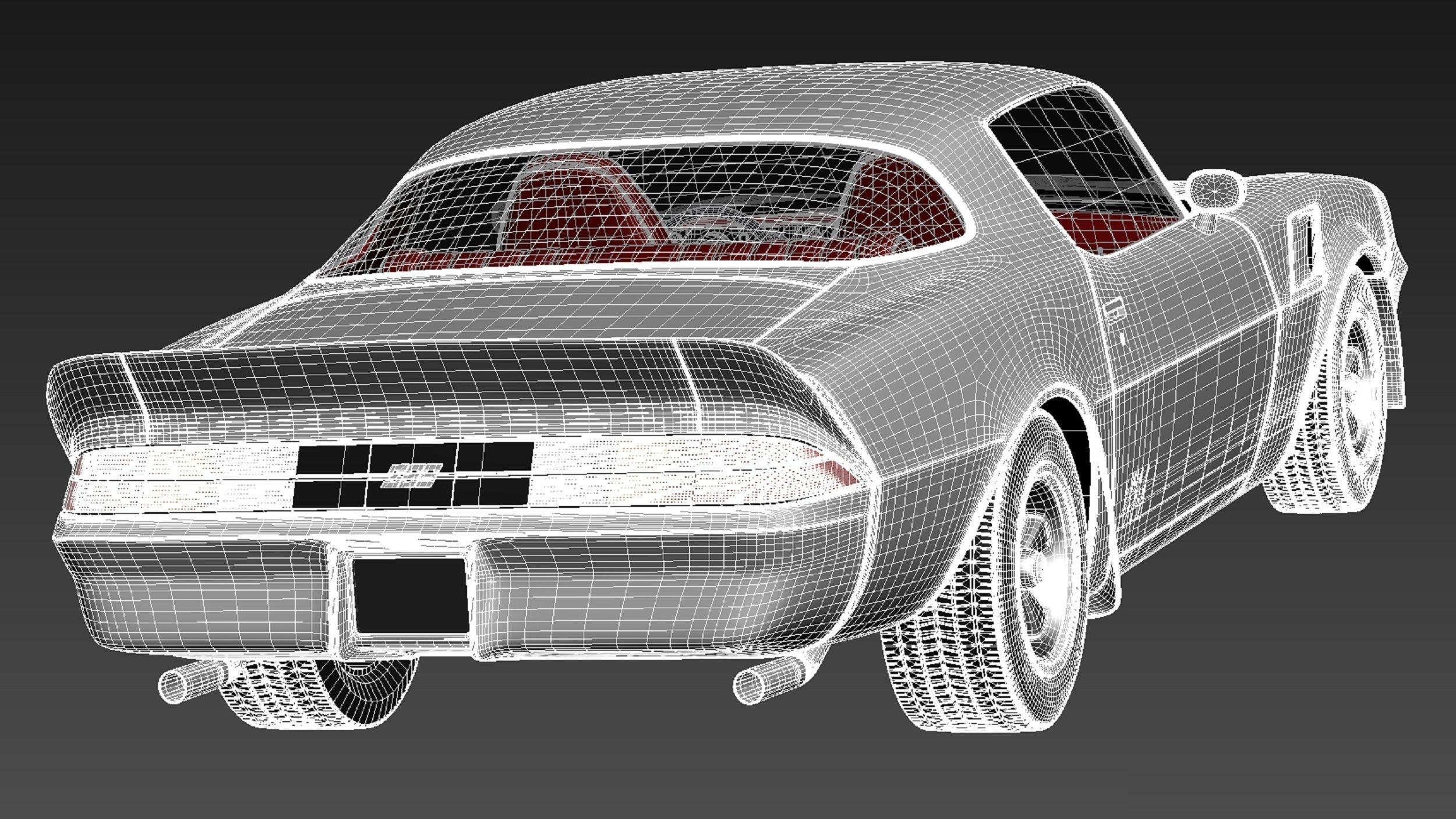 Chevrolet Camaro 1980 Z28 3D model_19