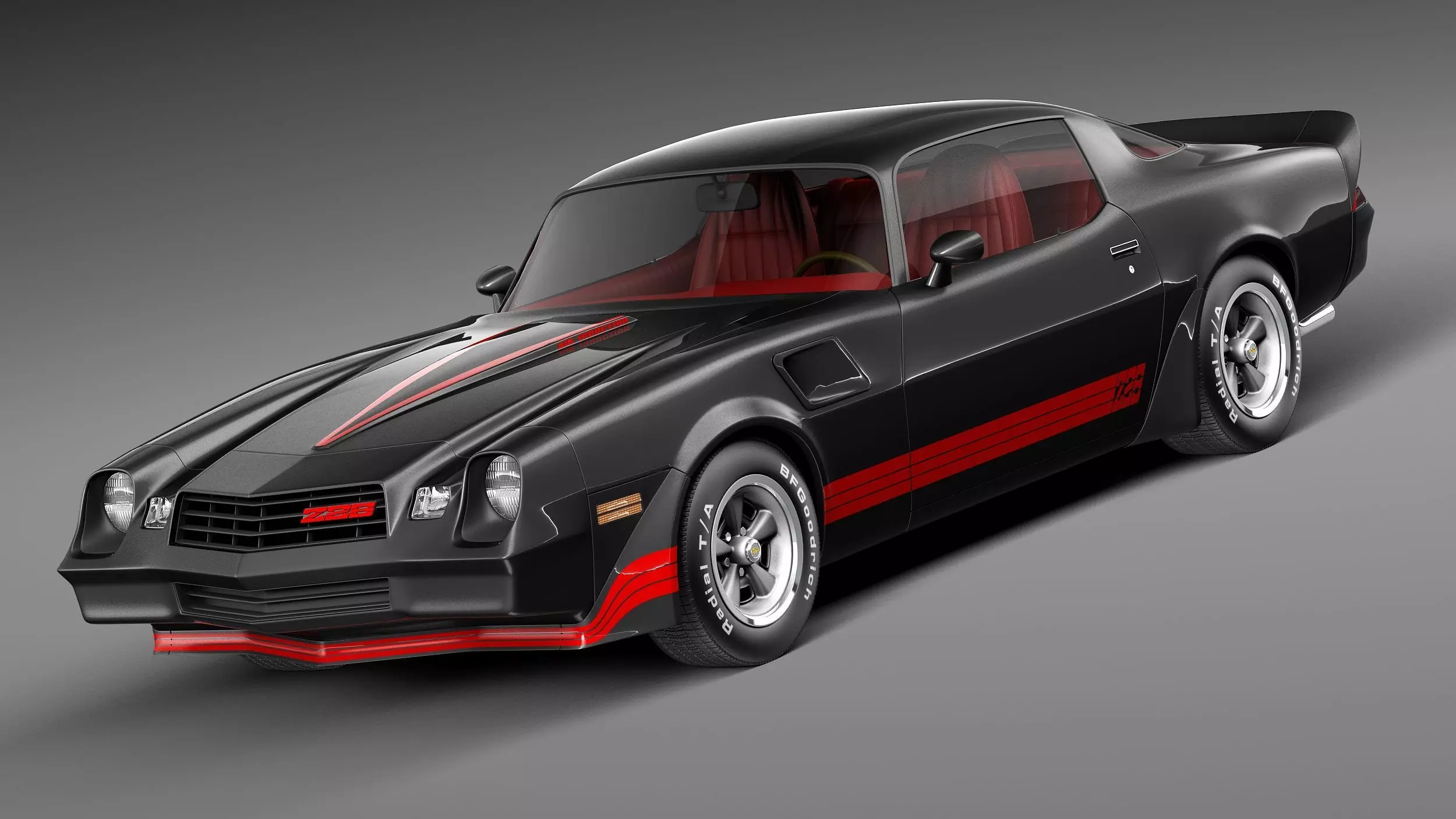 Chevrolet Camaro 1980 Z28 3D model_0