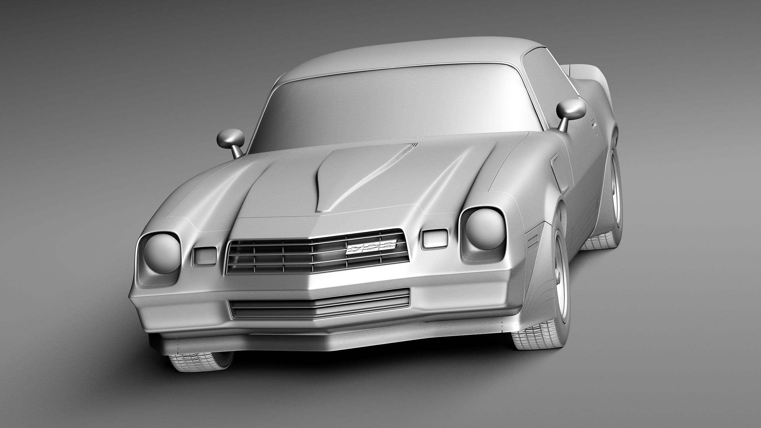 Chevrolet Camaro 1980 Z28 3D model_9