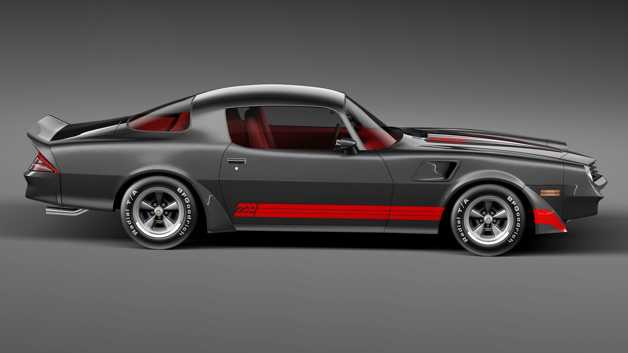 Chevrolet Camaro 1980 Z28 3D model_6