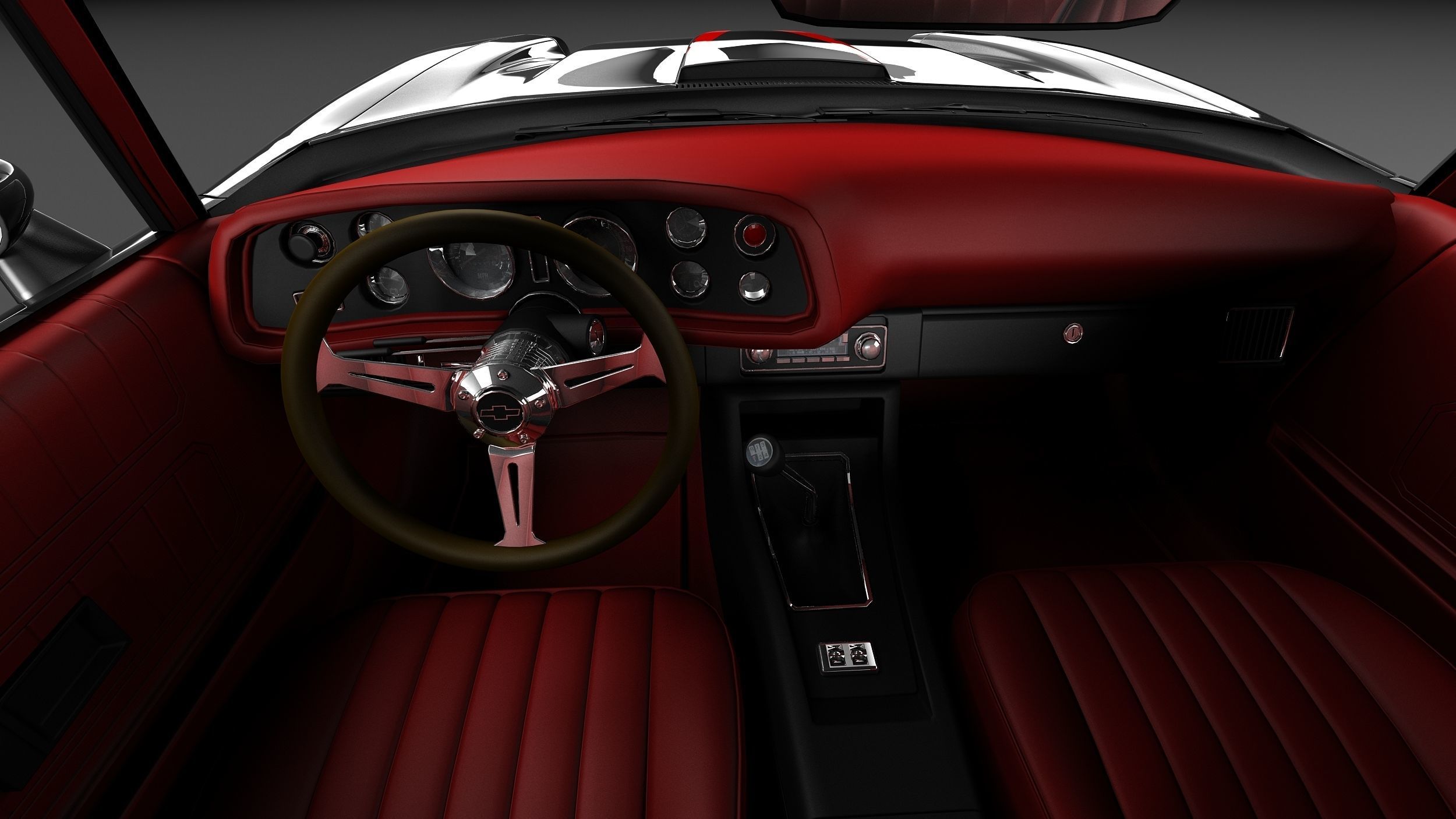 Chevrolet Camaro 1980 Z28 3D model_16