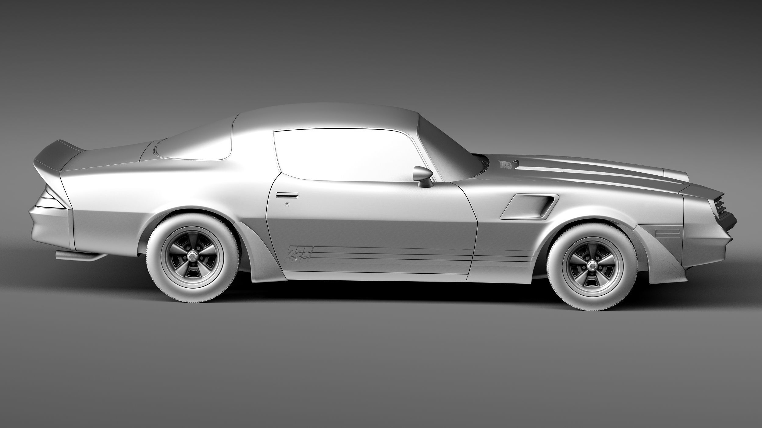 Chevrolet Camaro 1980 Z28 3D model_14