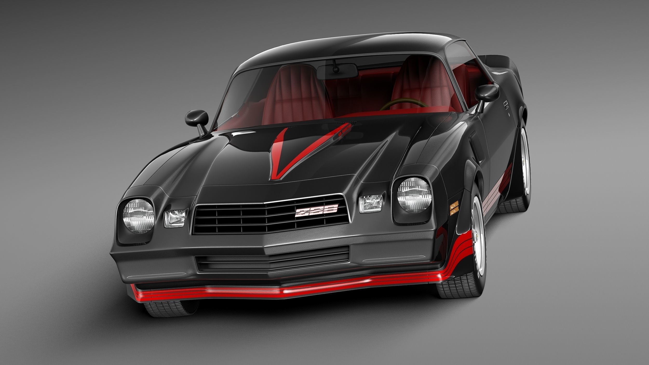 Chevrolet Camaro 1980 Z28 3D model_1