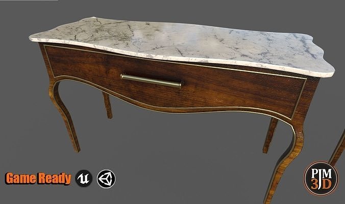 Commode Version1 3D model