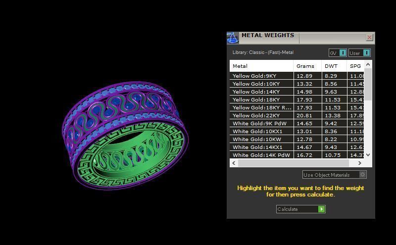 Rings 3D print model_5
