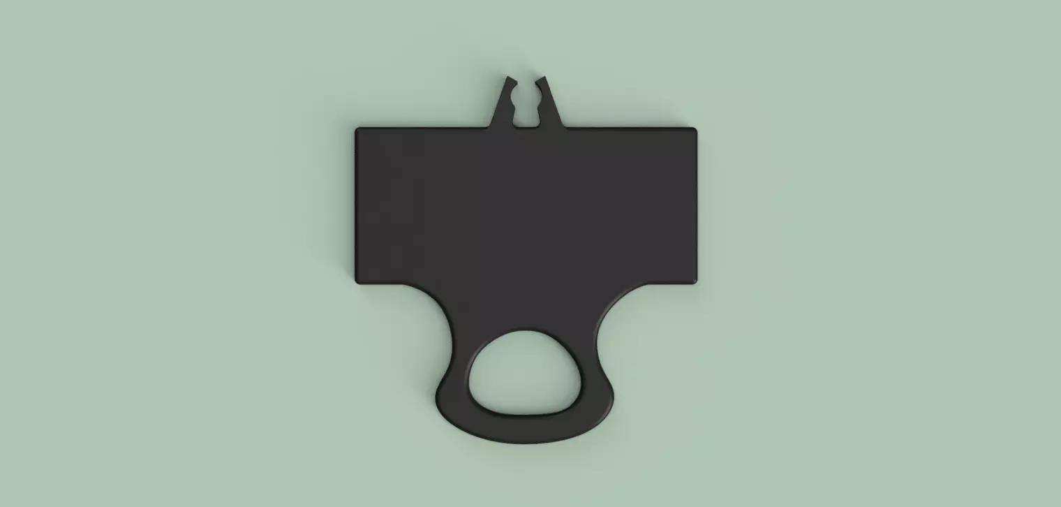 Brake pad spacer 3D print model_0