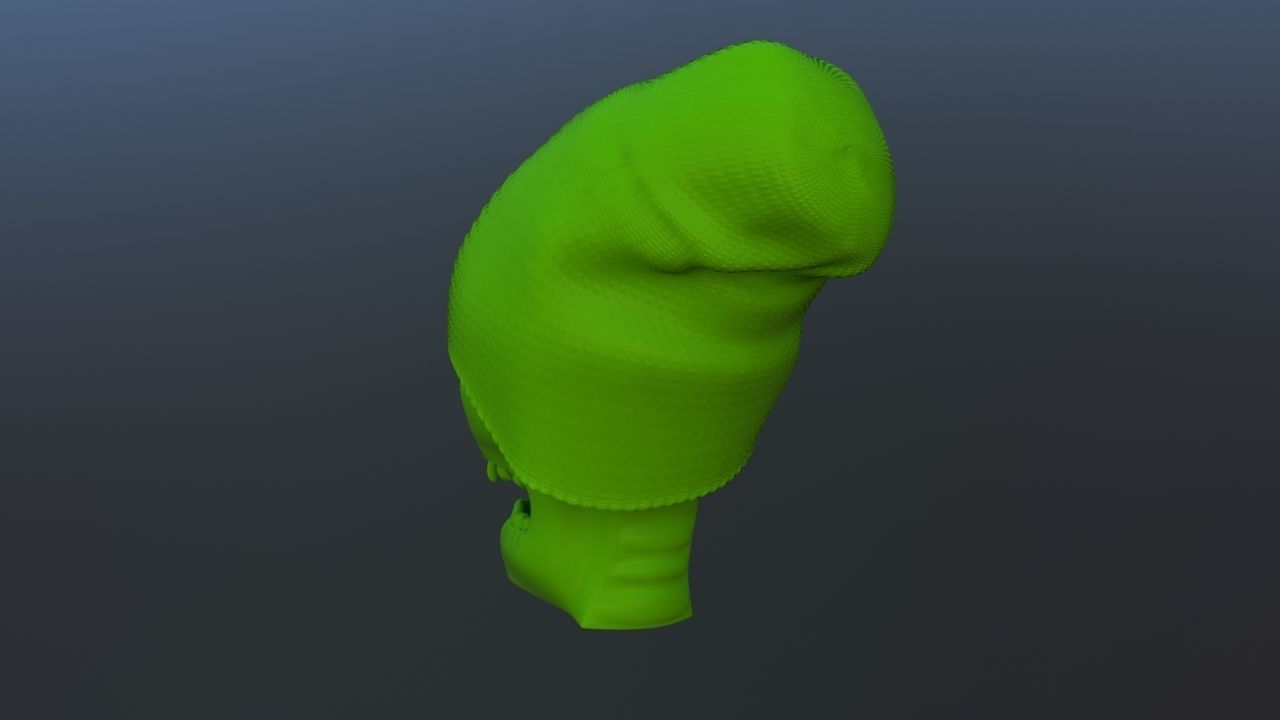 Gangsta Skull 3D print model_2