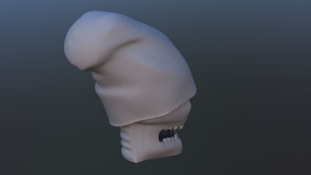 Gangsta Skull 3D print model_15