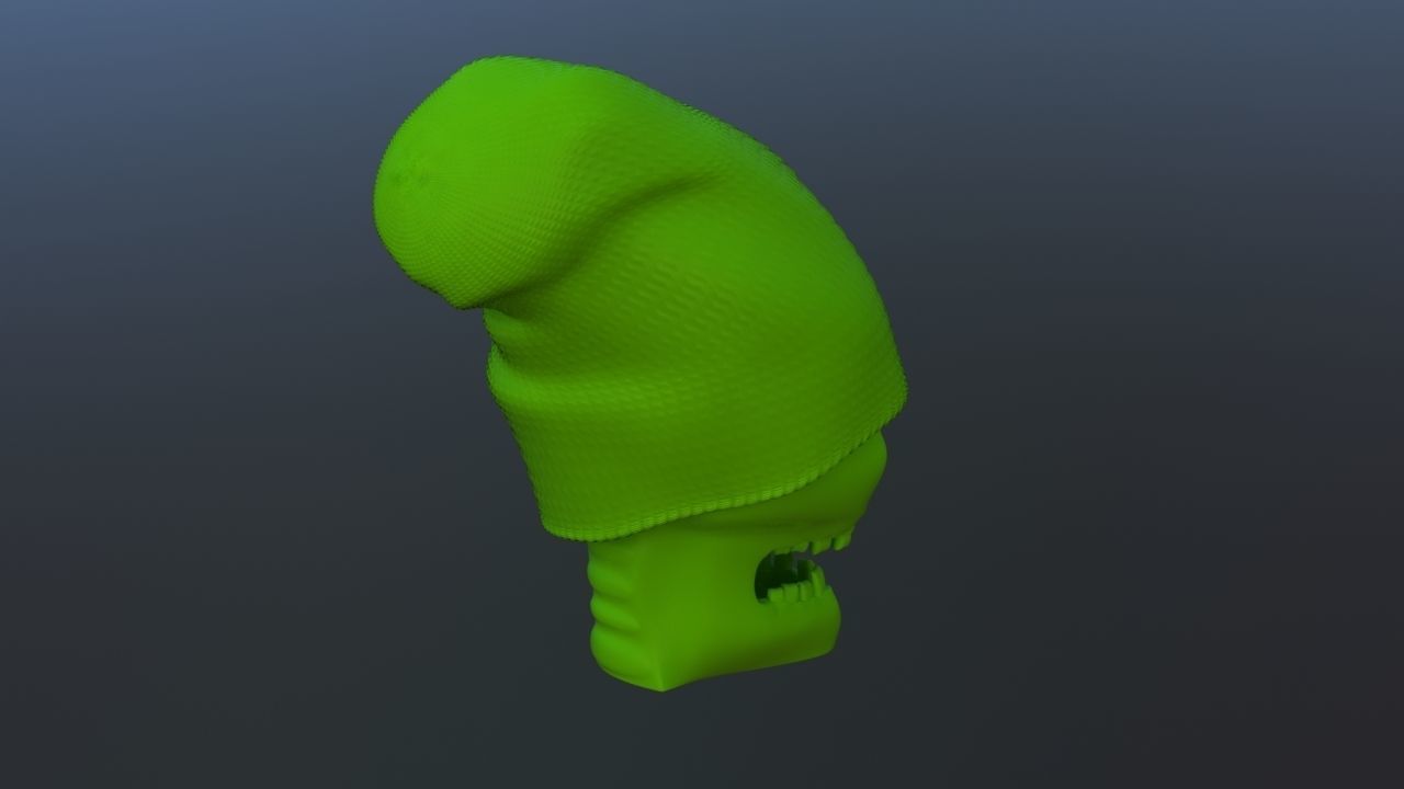 Gangsta Skull 3D print model_5
