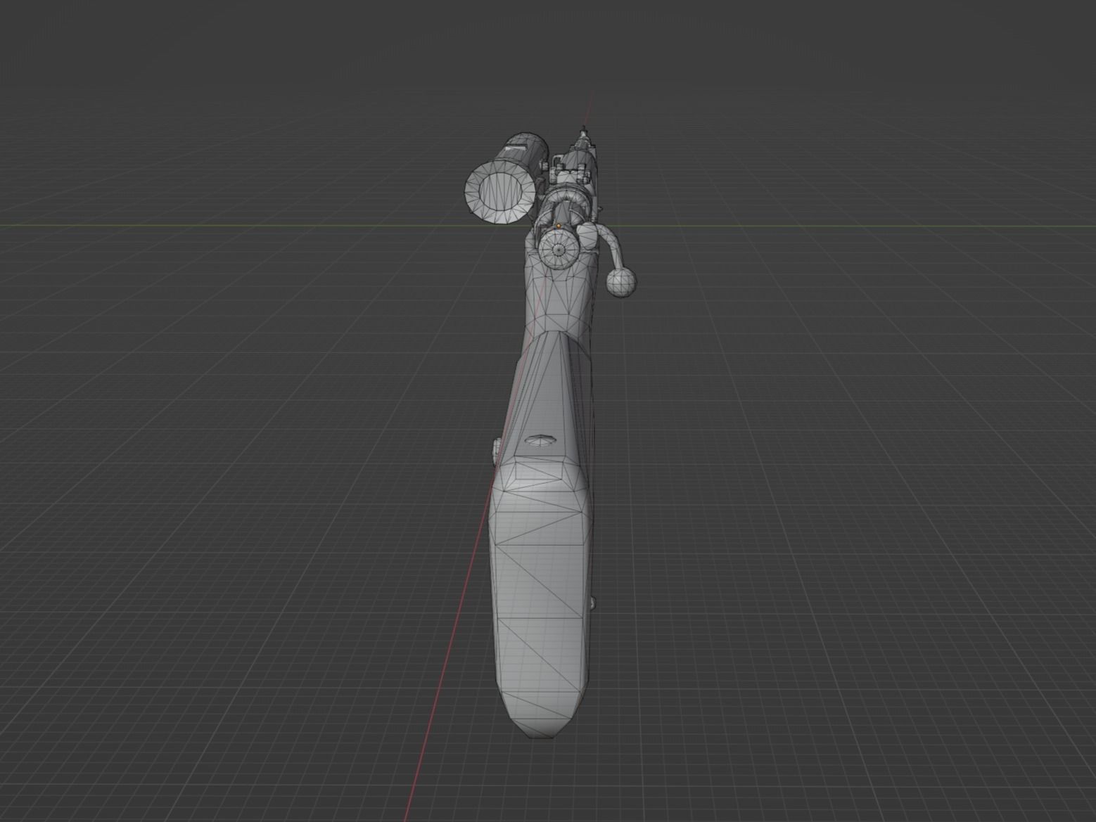 Carcano 91 41 Low-poly 3D model_4