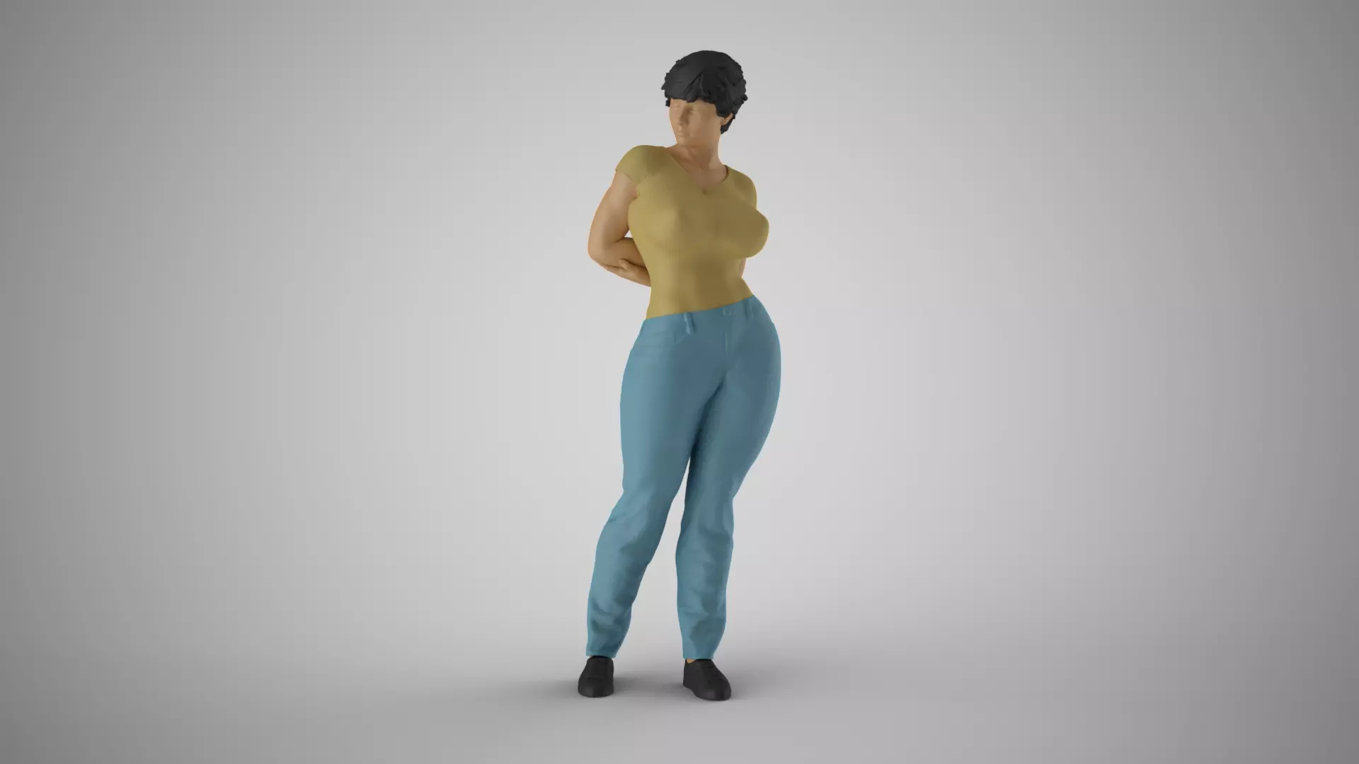 Cosmopolitan Girl 8 3D print model_0