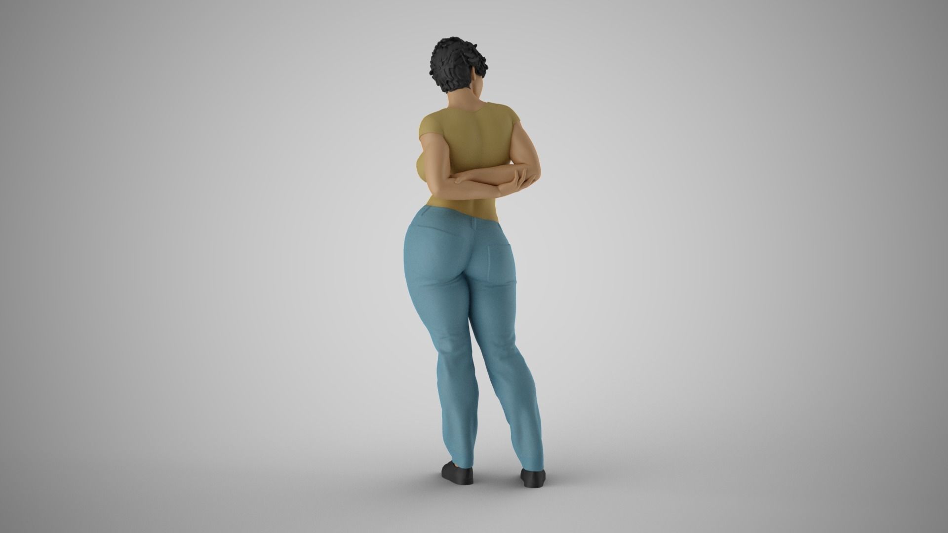 Cosmopolitan Girl 8 3D print model_13