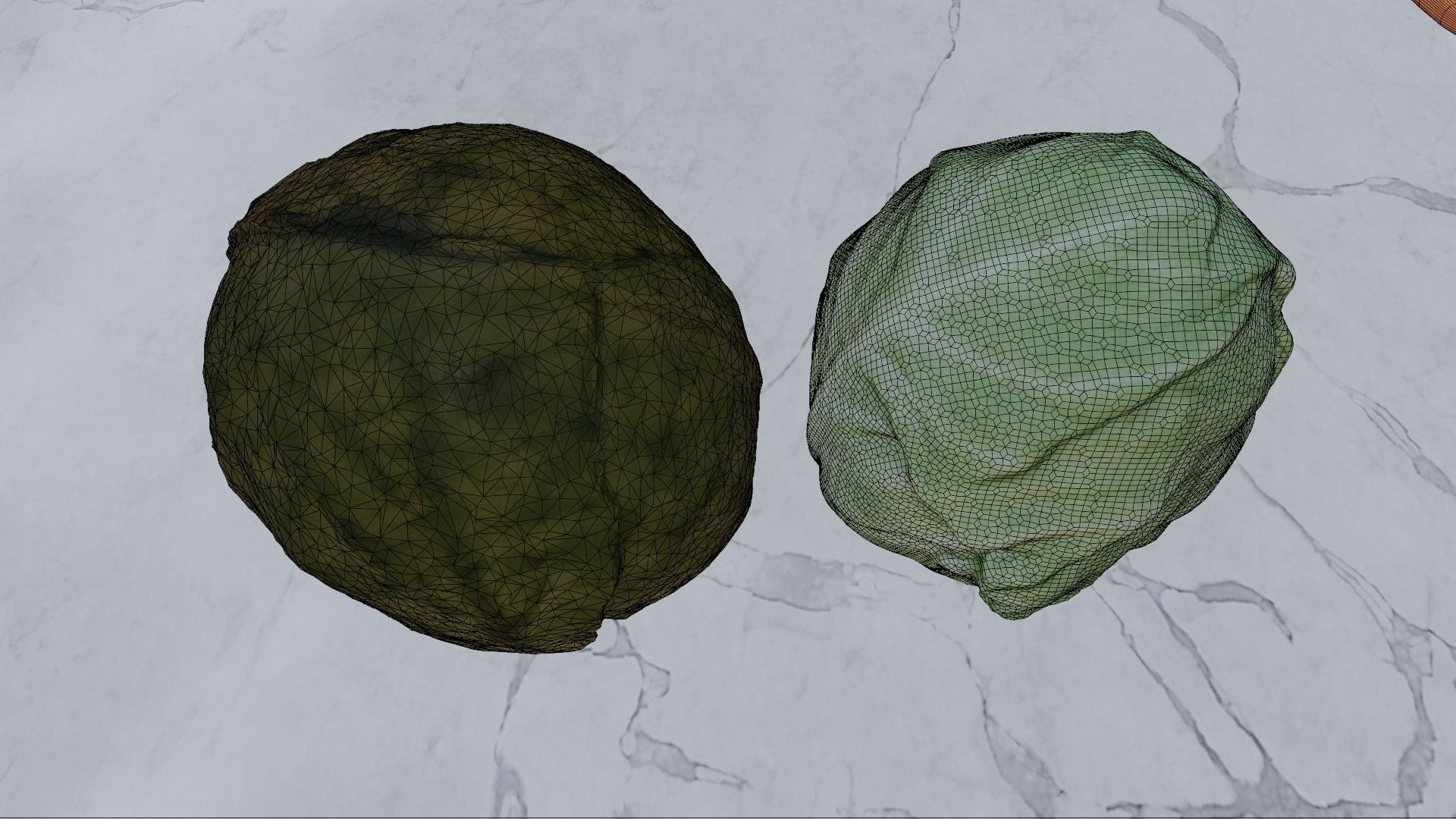 vegetables pack 3D model_3