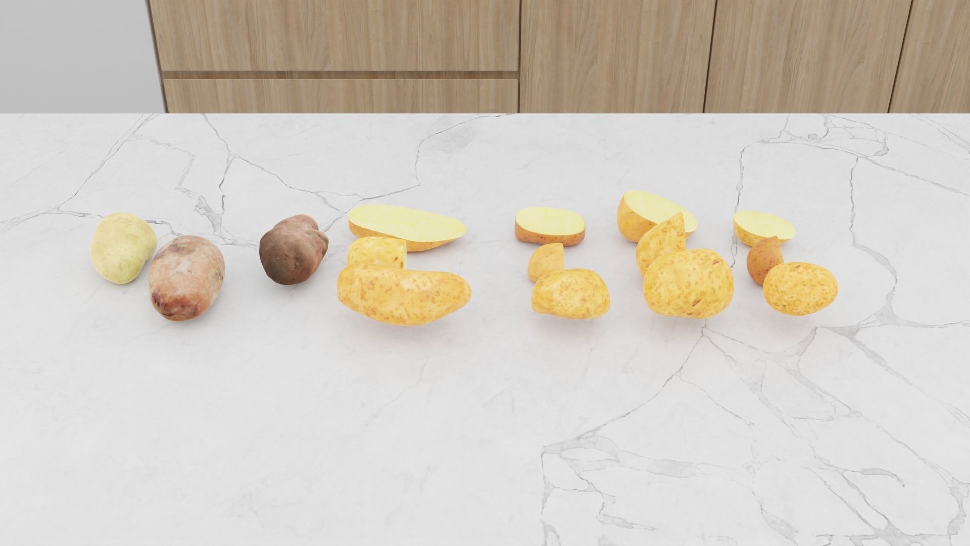 vegetables pack 3D model_16