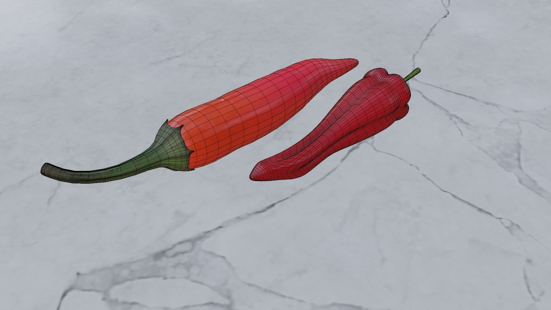 vegetables pack 3D model_15