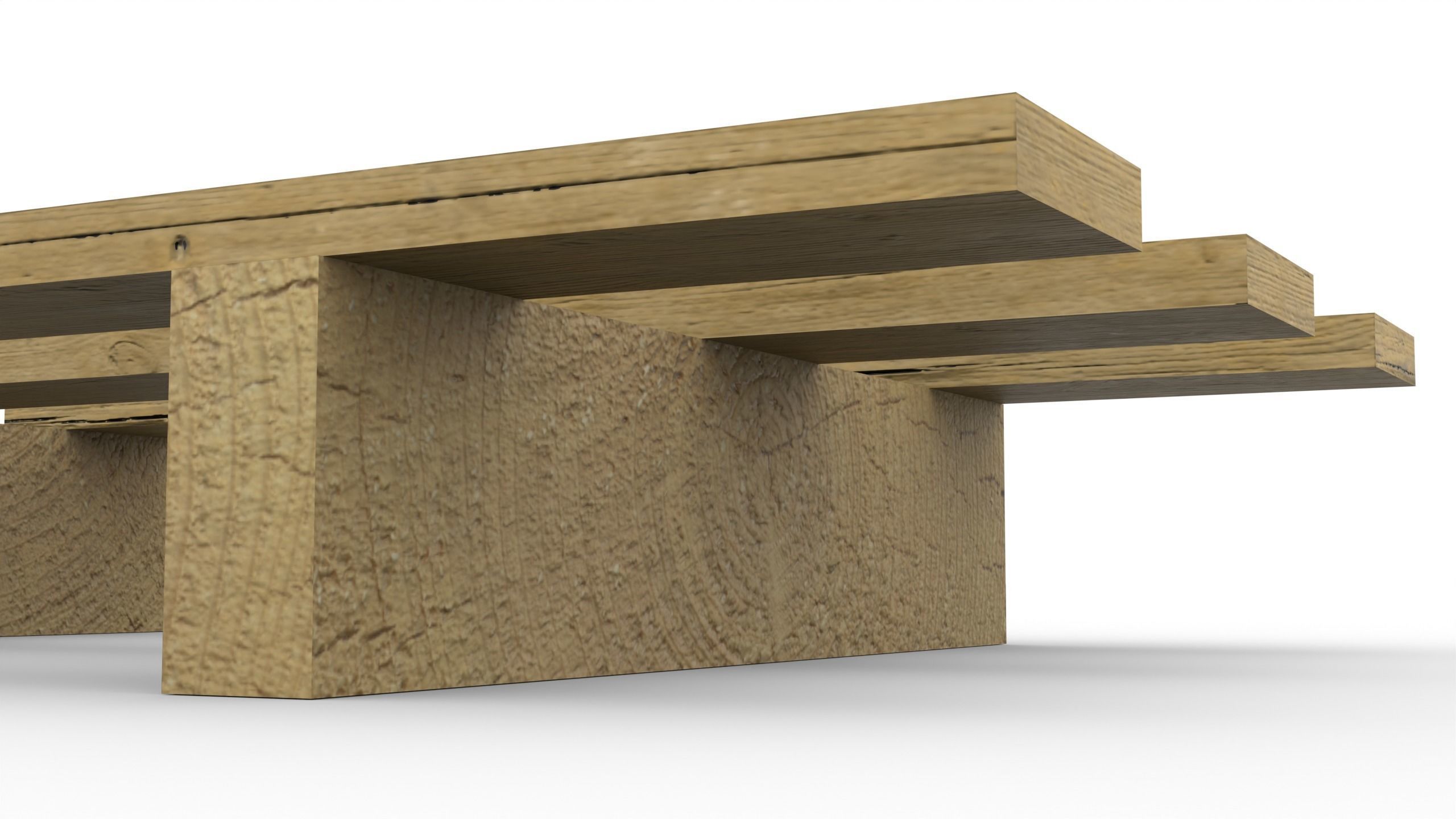 Display pallet 400x600mm Free low-poly 3D model_6