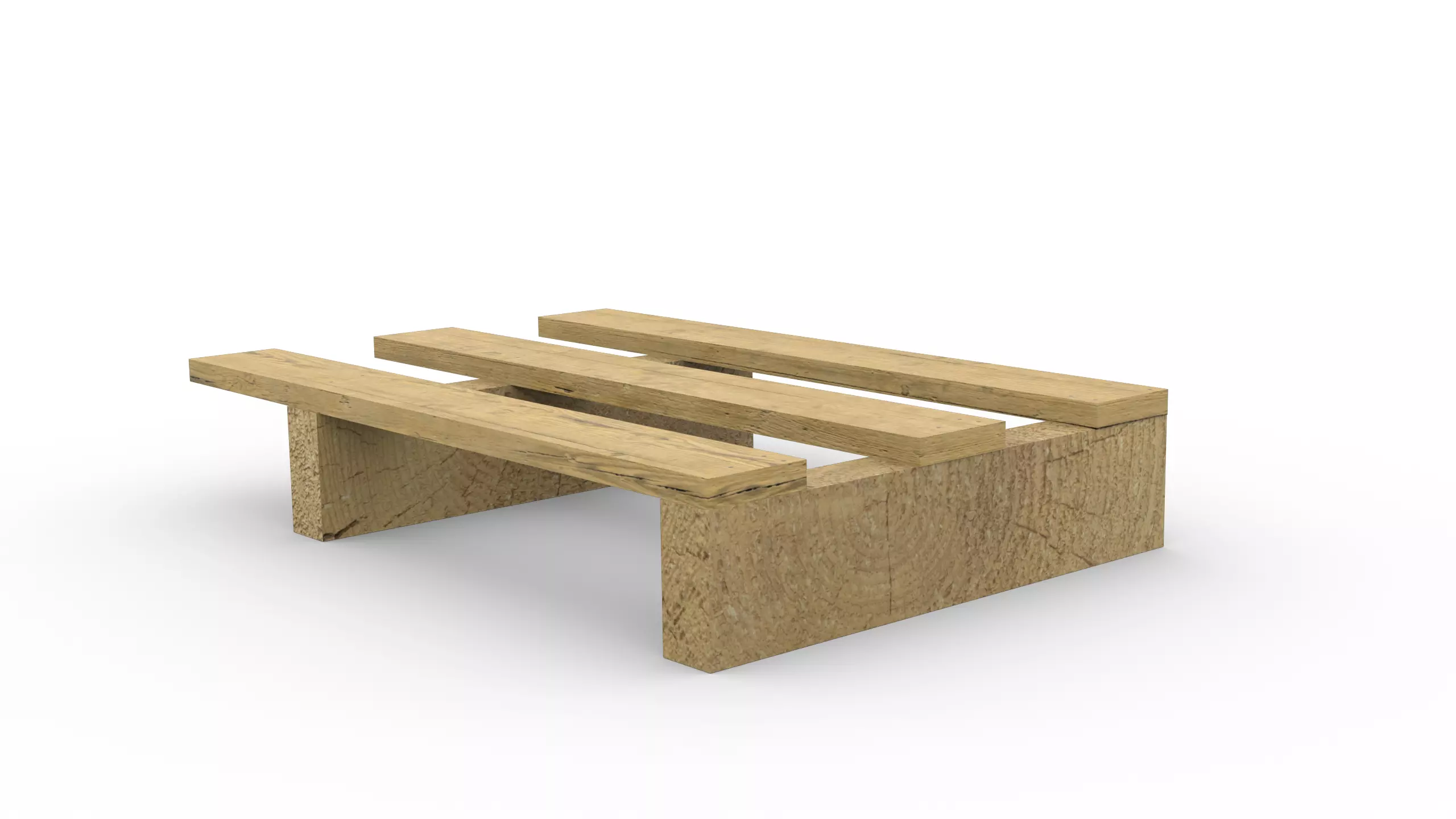 Display pallet 400x600mm Free low-poly 3D model_0