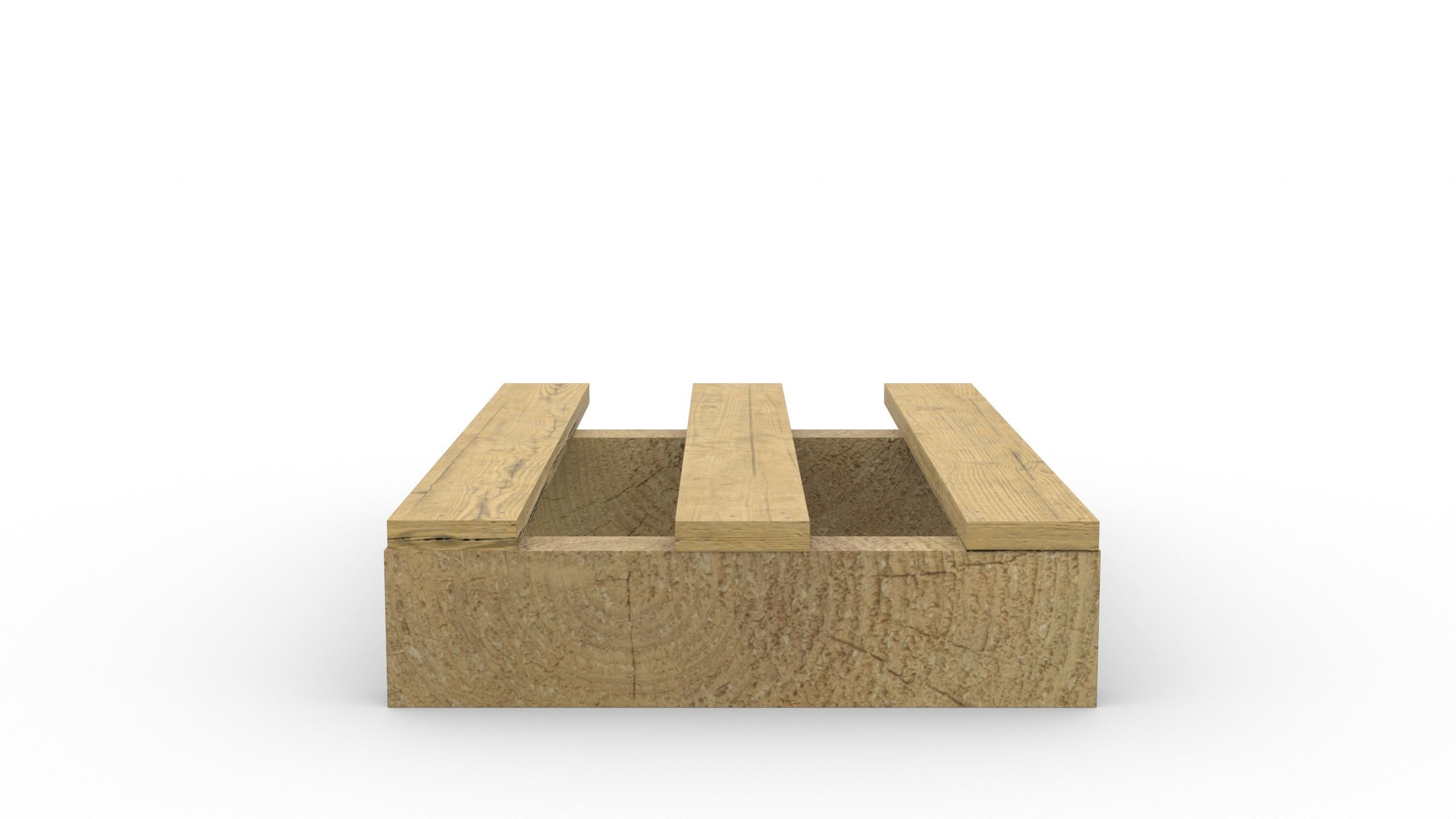 Display pallet 400x600mm Free low-poly 3D model_3