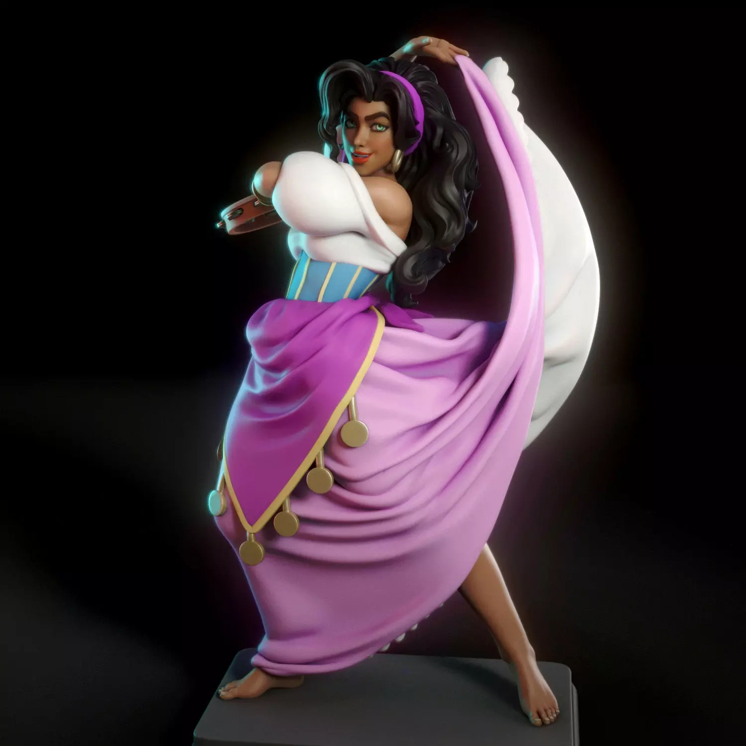 Esmeralda 3D print model