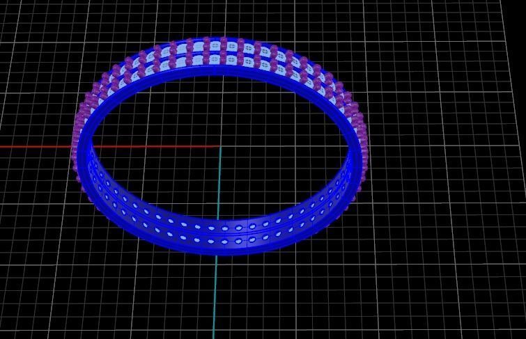 Fashion Ring 3D print model_24