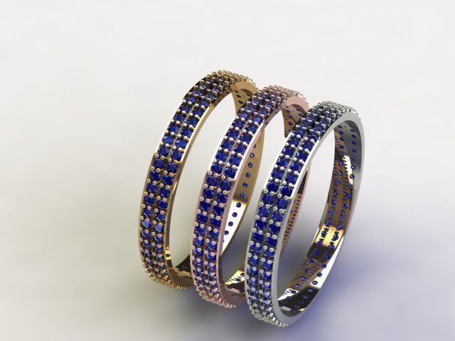 Fashion Ring 3D print model_6