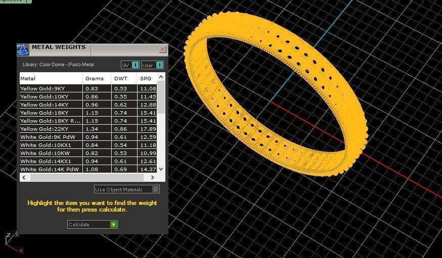 Fashion Ring 3D print model_20