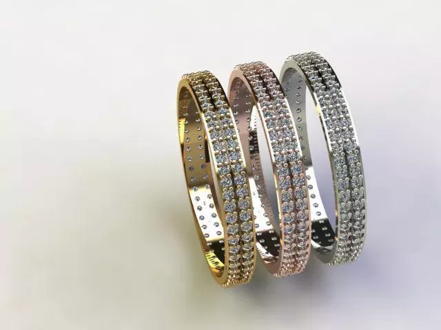 Fashion Ring 3D print model_0