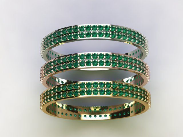 Fashion Ring 3D print model_8