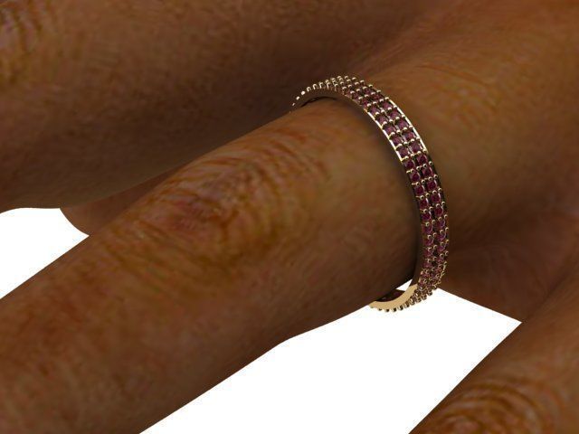 Fashion Ring 3D print model_13