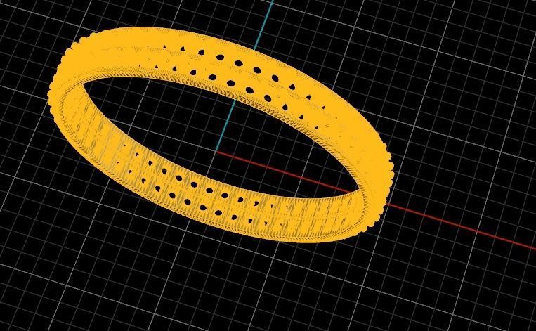 Fashion Ring 3D print model_21