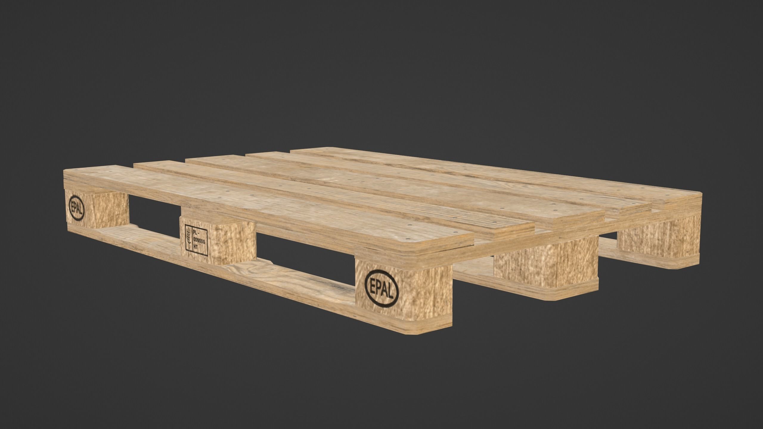 EUR-EPAL pallet 3D model_9