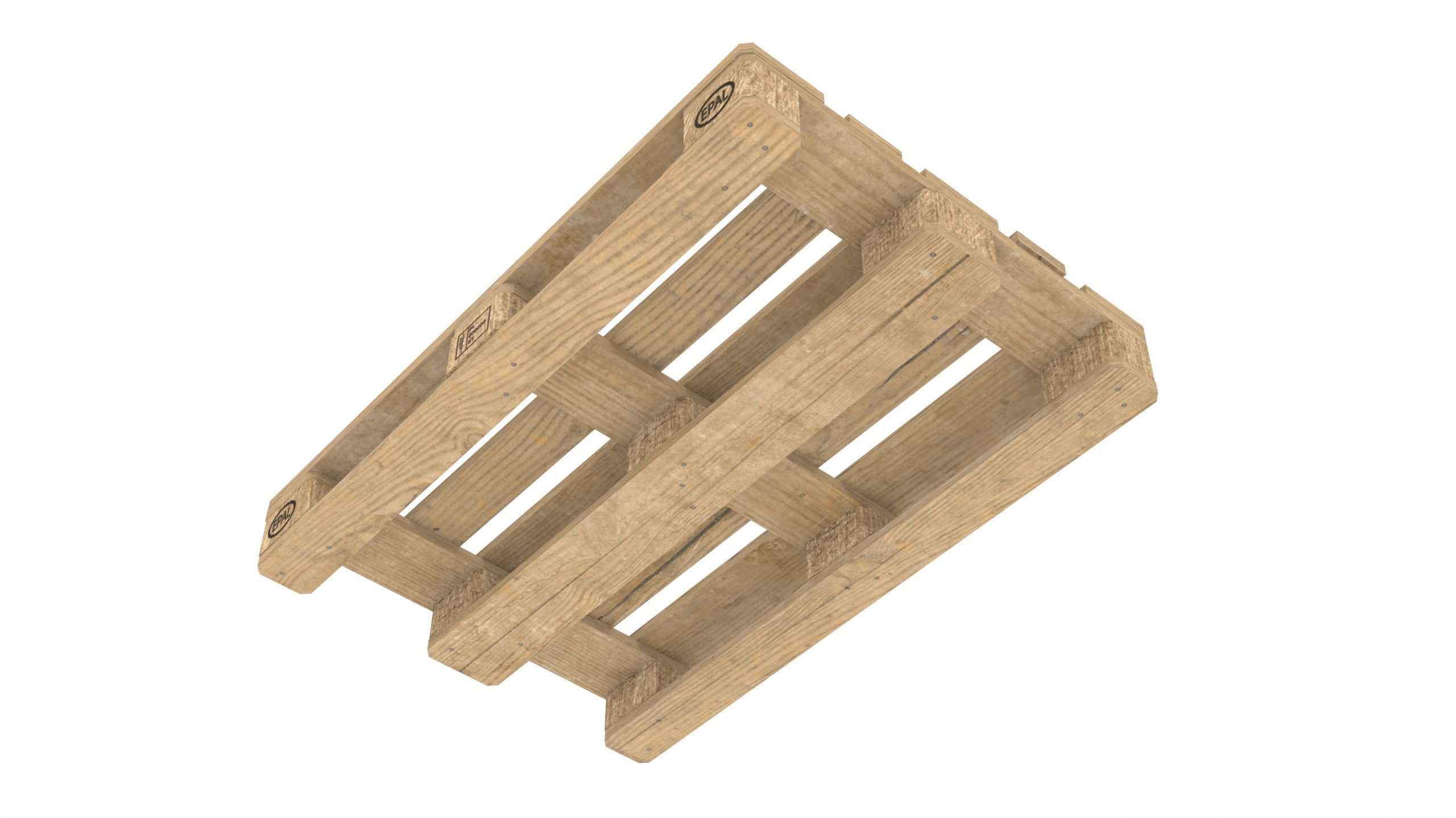 EUR-EPAL pallet 3D model_6