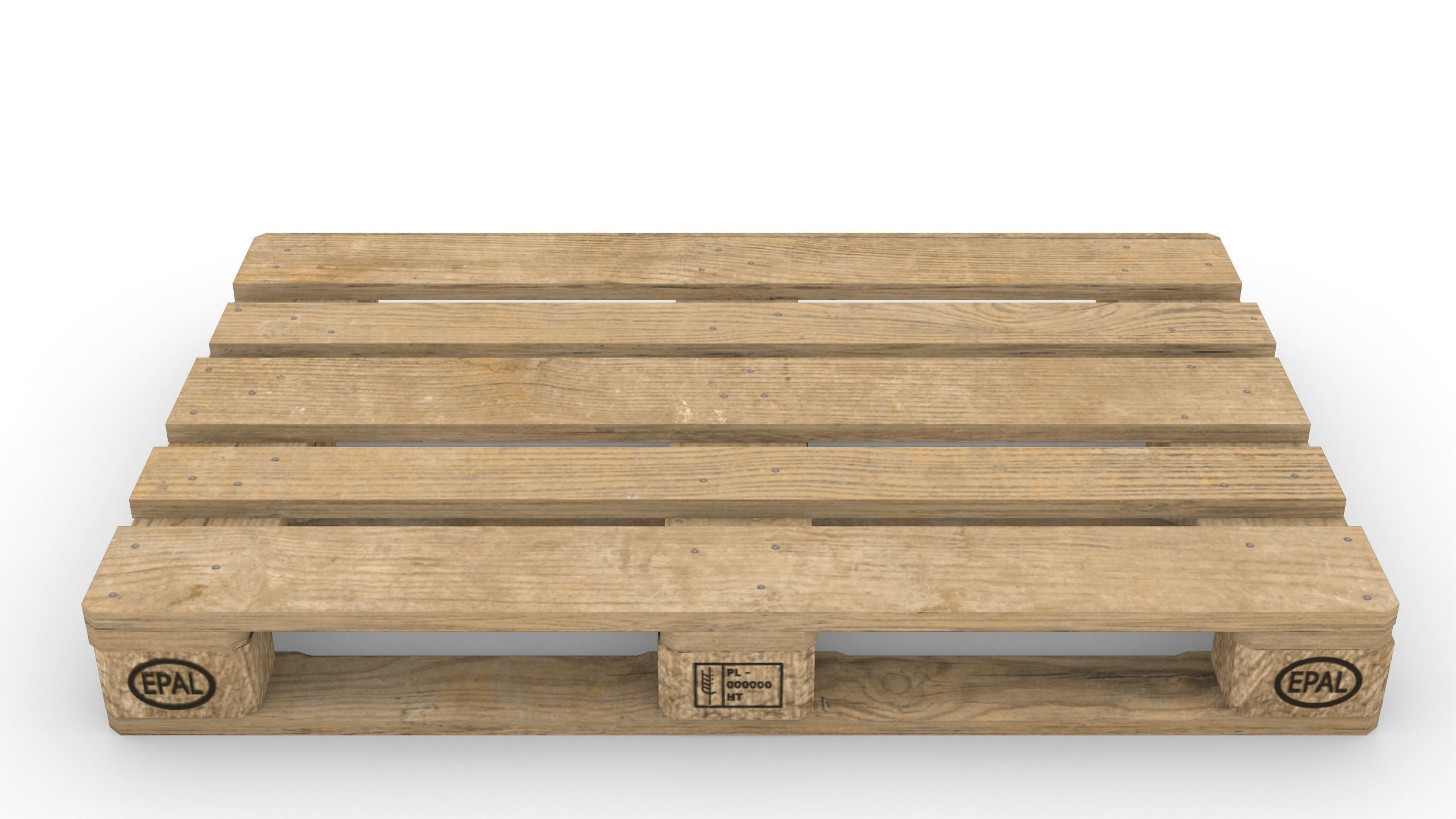EUR-EPAL pallet 3D model_3