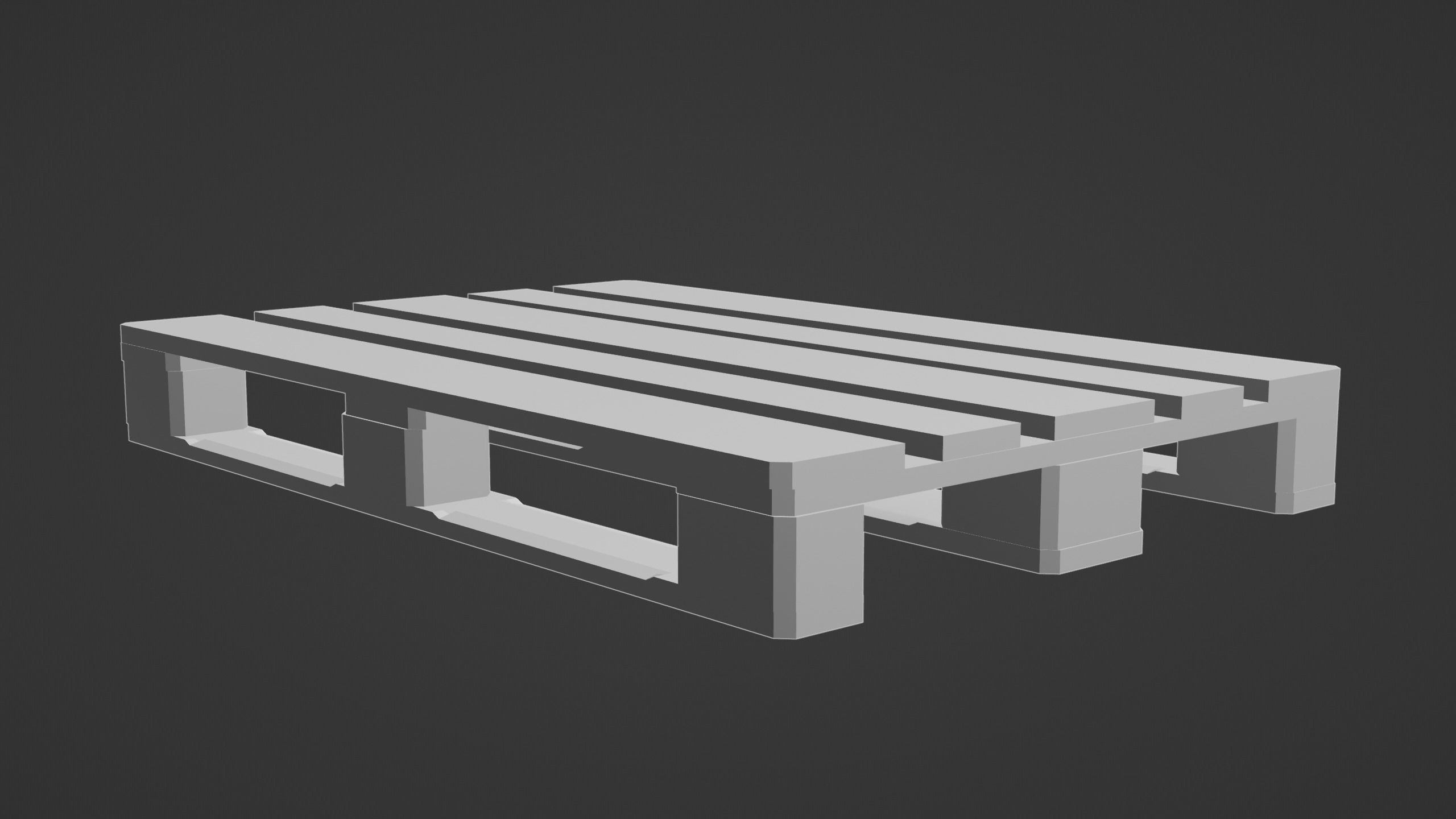 EUR-EPAL pallet 3D model_8