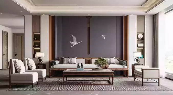 Chinese style room New living