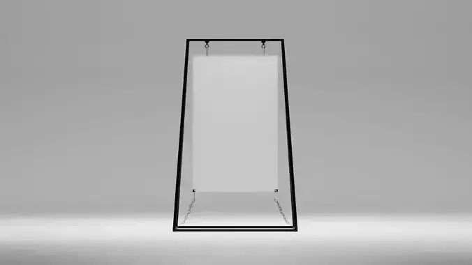 Sign Board 3D model Sign Board 3D model