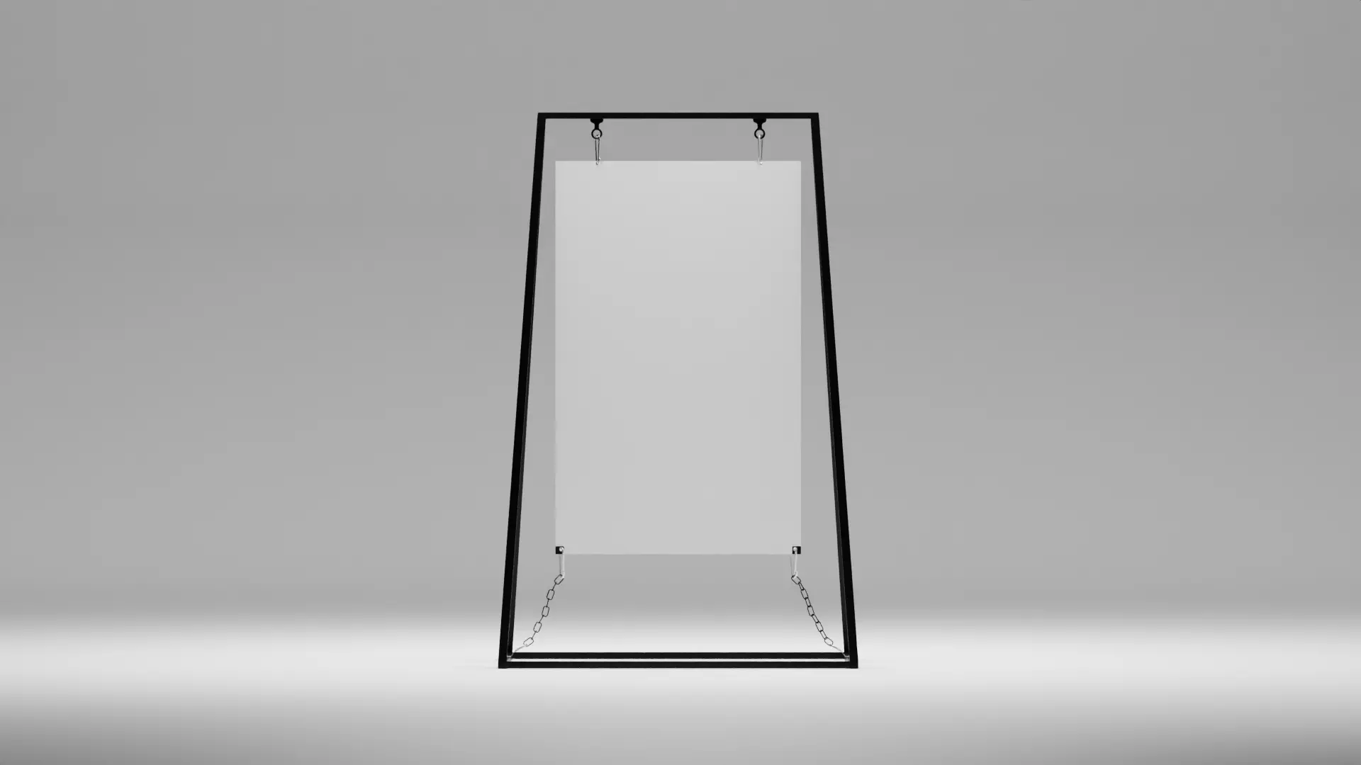 Sign Board 3D model_0