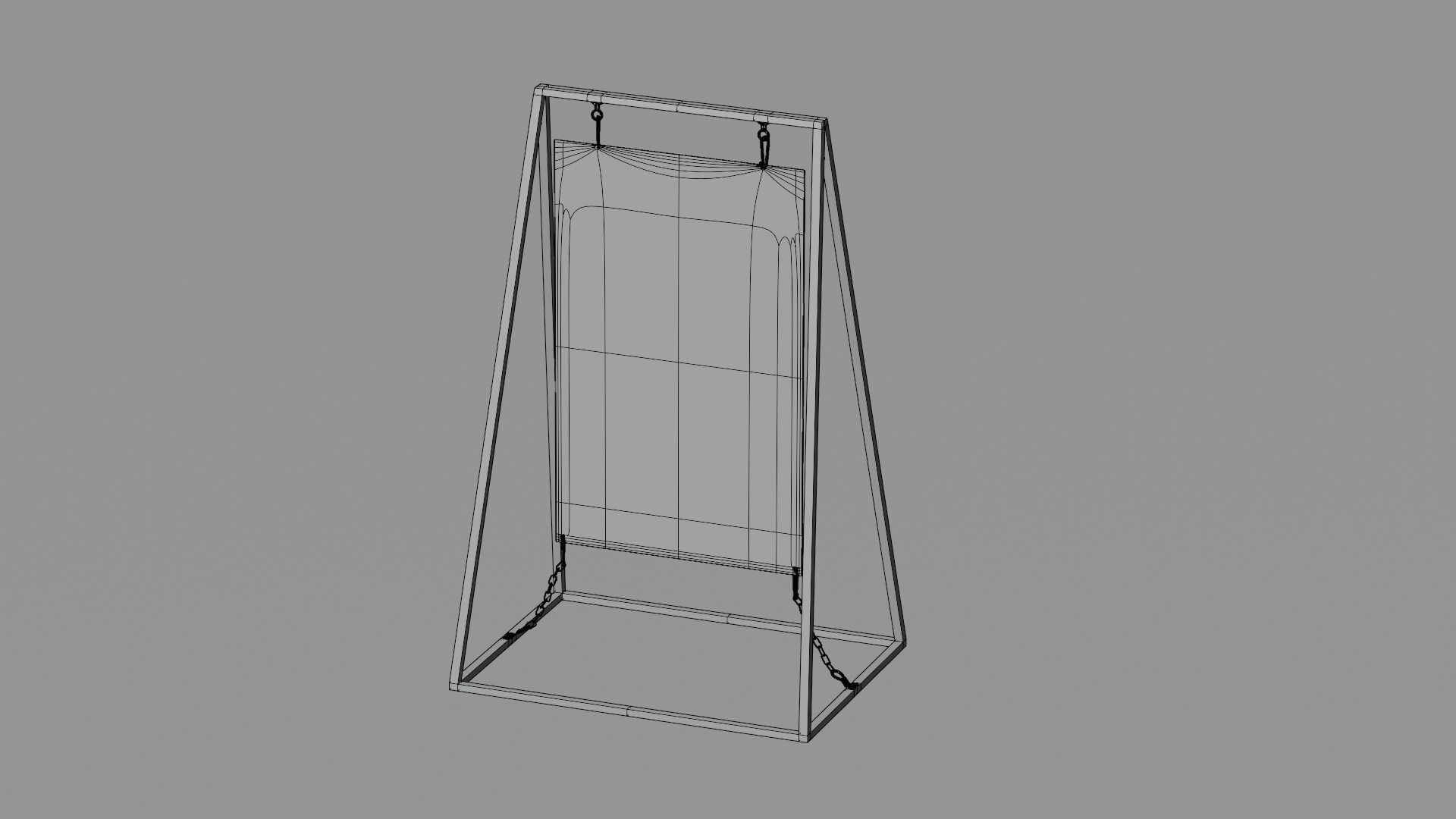 Sign Board 3D model_12
