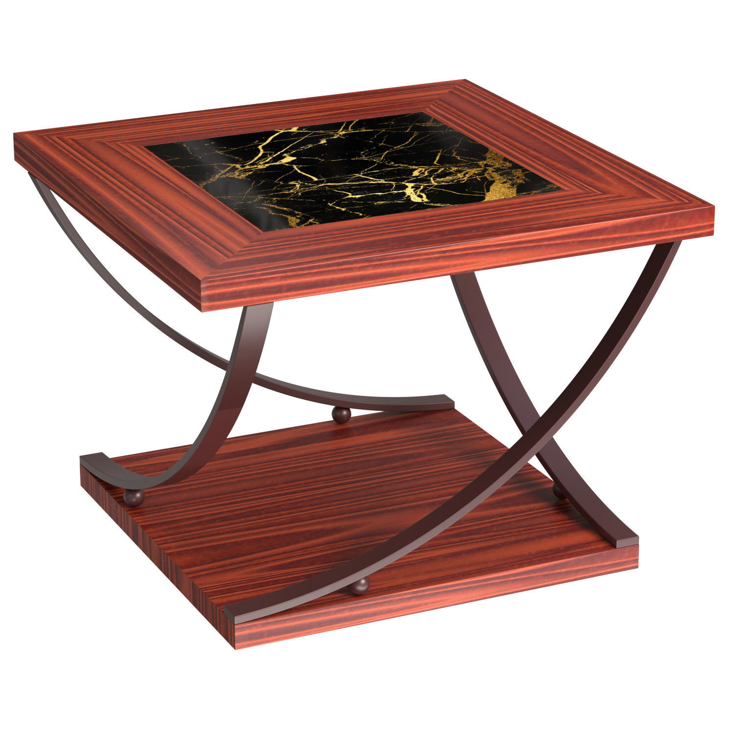 Wood furniture 3D model_1