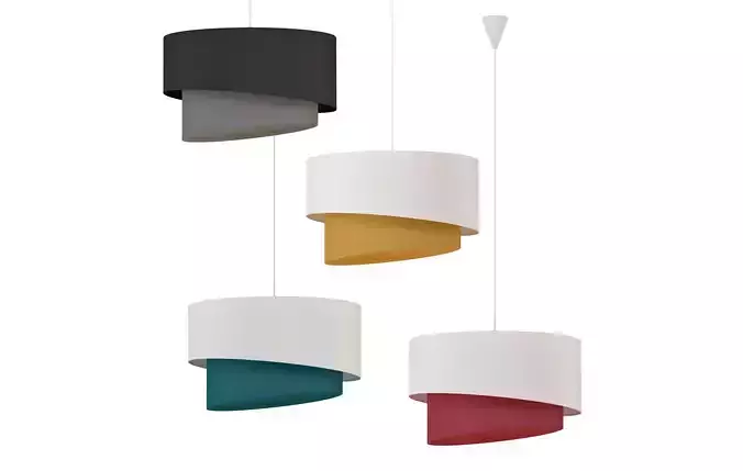 Metropolight Ionos gris dore 3D model