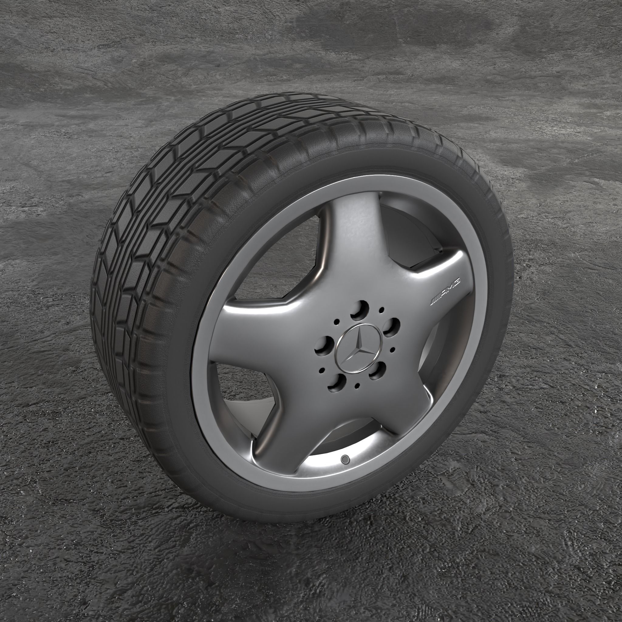 Car Wheels Tires Pack Collection _5
