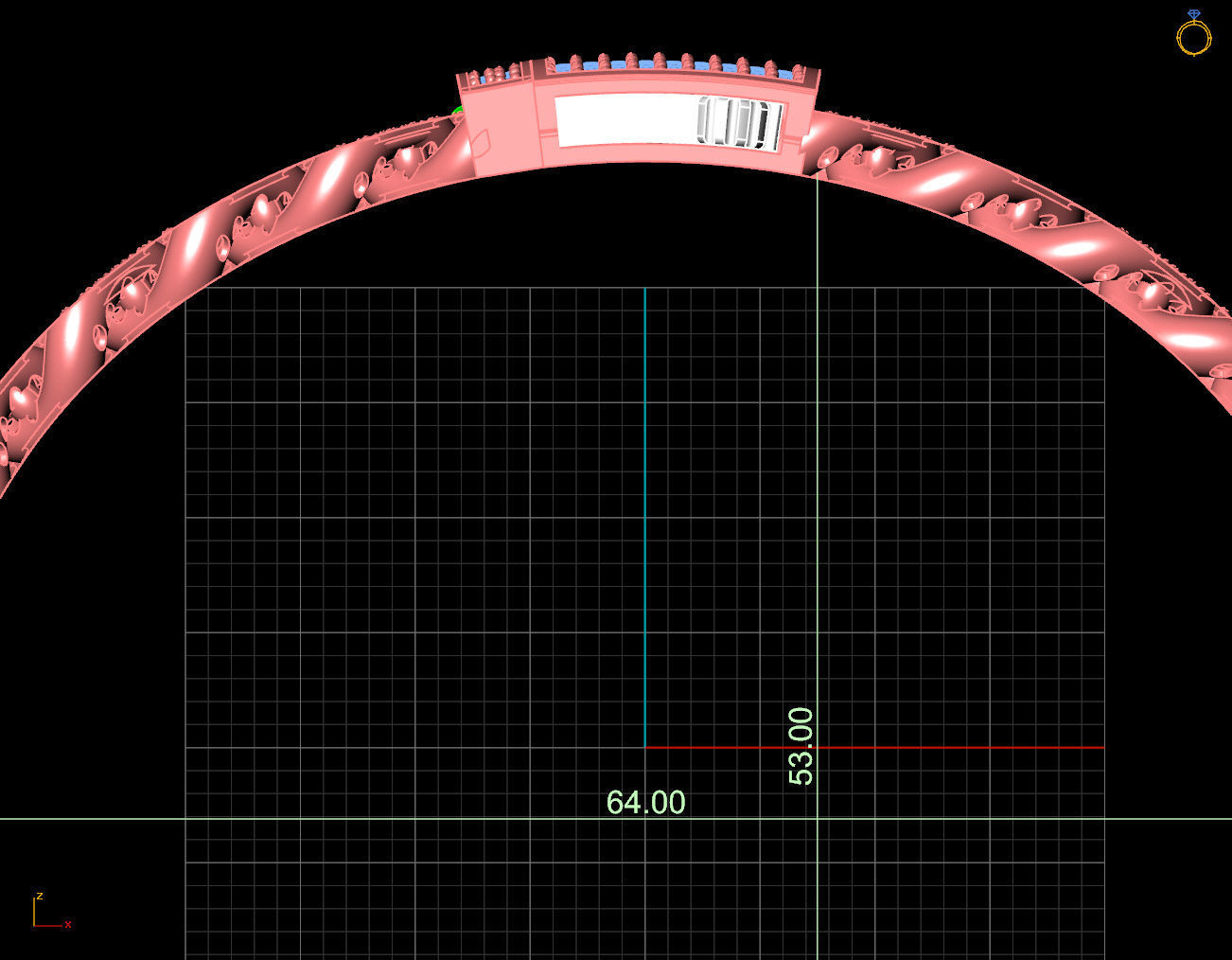 9 MM  CUBAN LINK CHAIN FOR BRACELET OR NECKLACE 3D print model_8