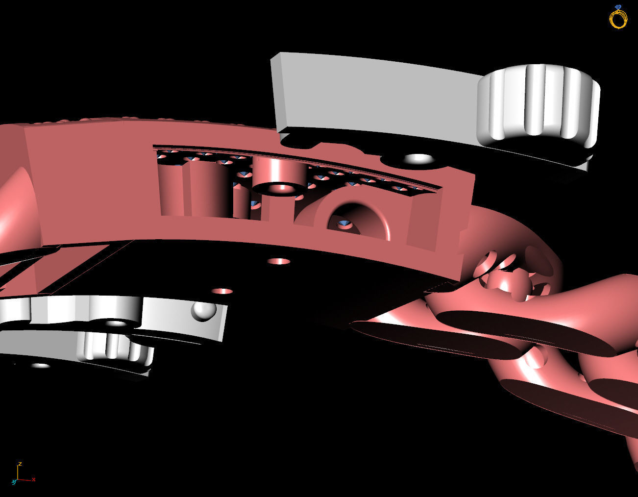 9 MM  CUBAN LINK CHAIN FOR BRACELET OR NECKLACE 3D print model_11