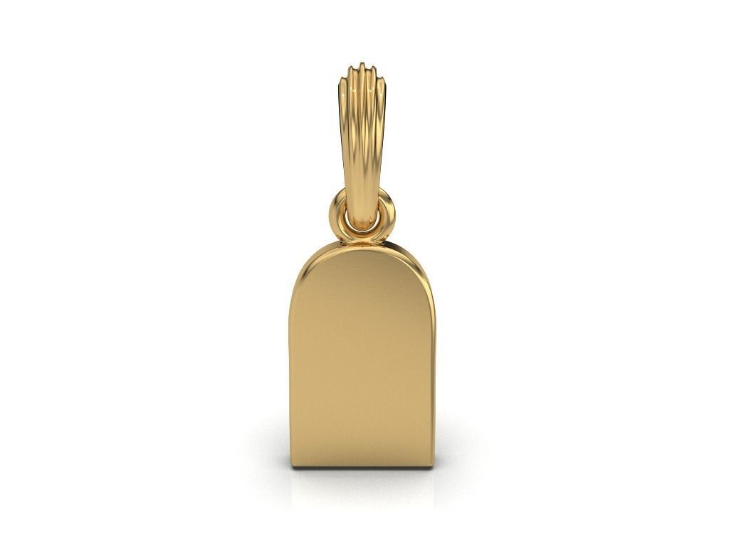 RIP PENDANT 3D print model_2