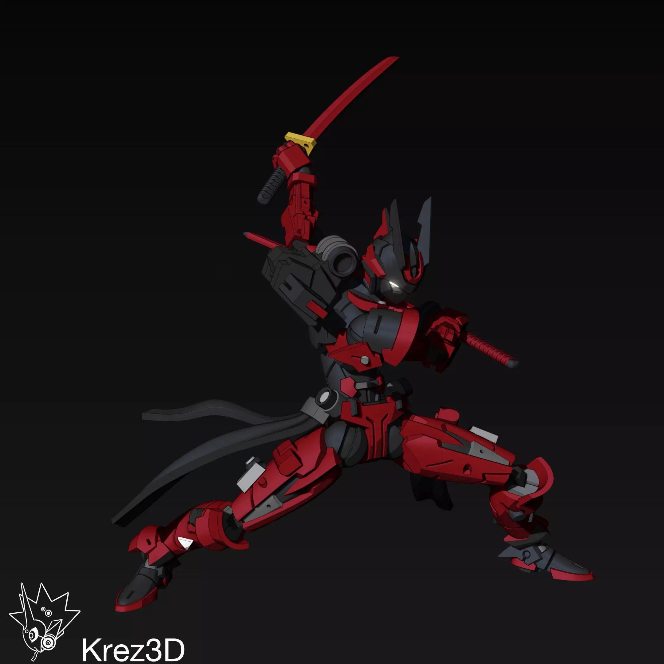 SA-1 Crimson Phantom 3D print model_0