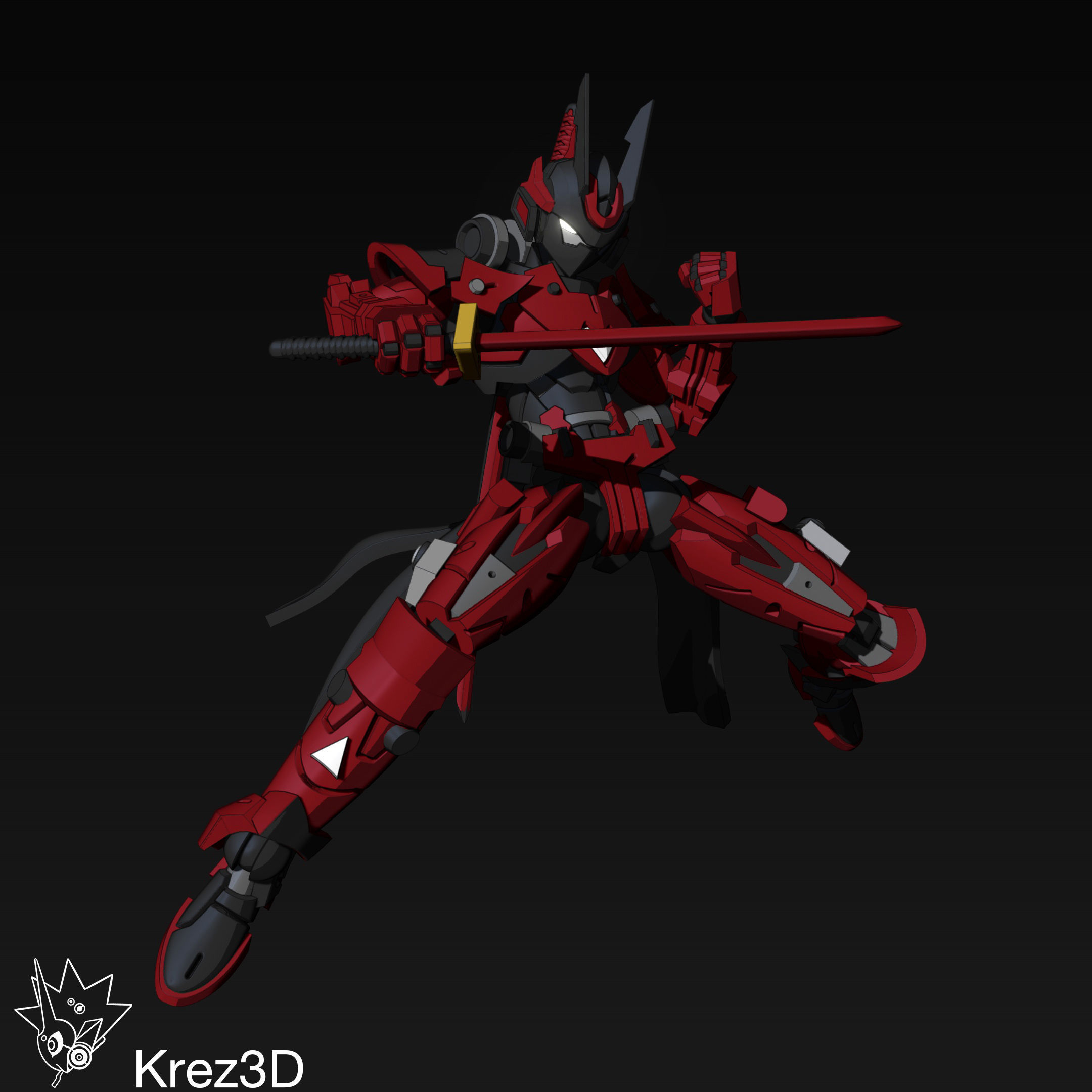 SA-1 Crimson Phantom 3D print model_14