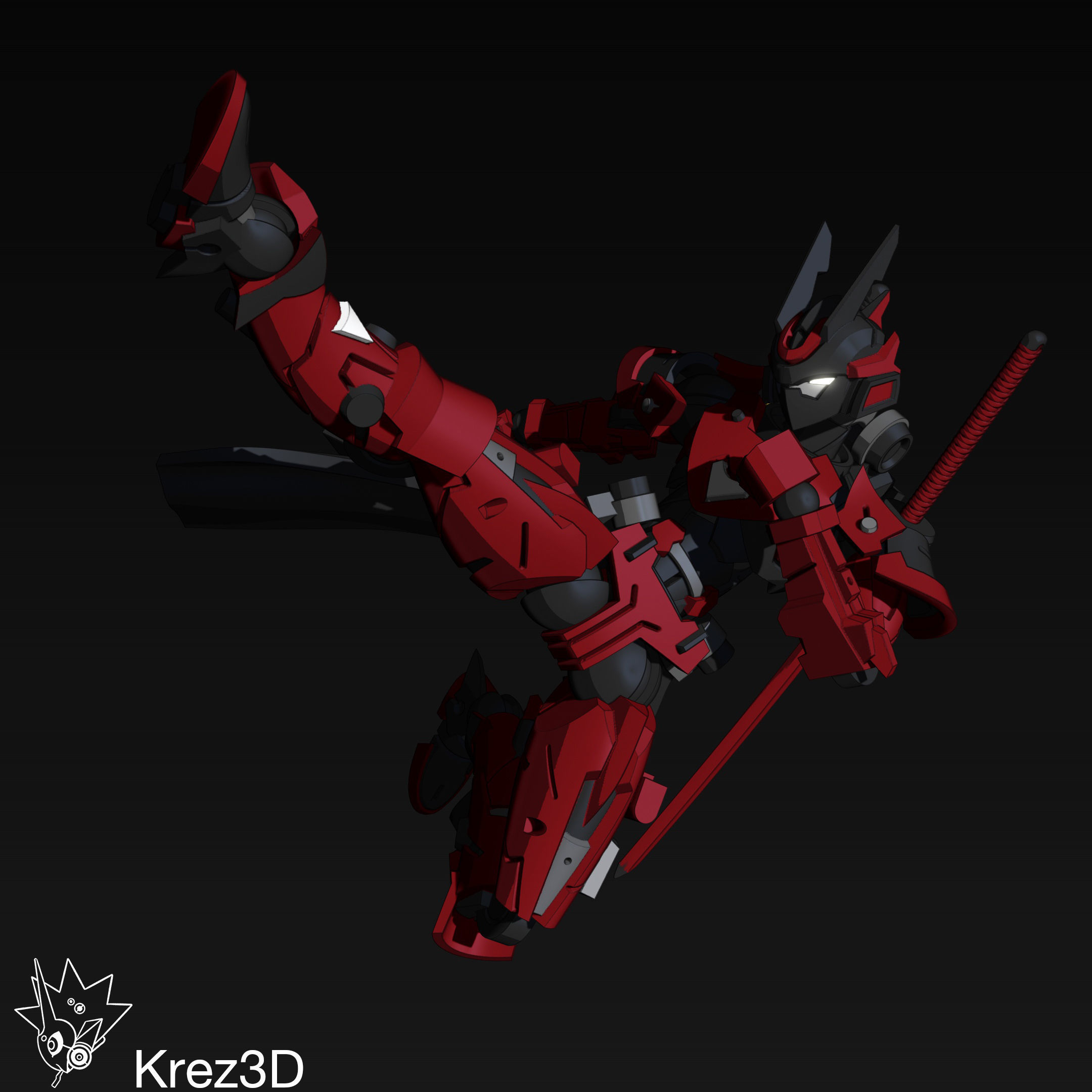 SA-1 Crimson Phantom 3D print model_13