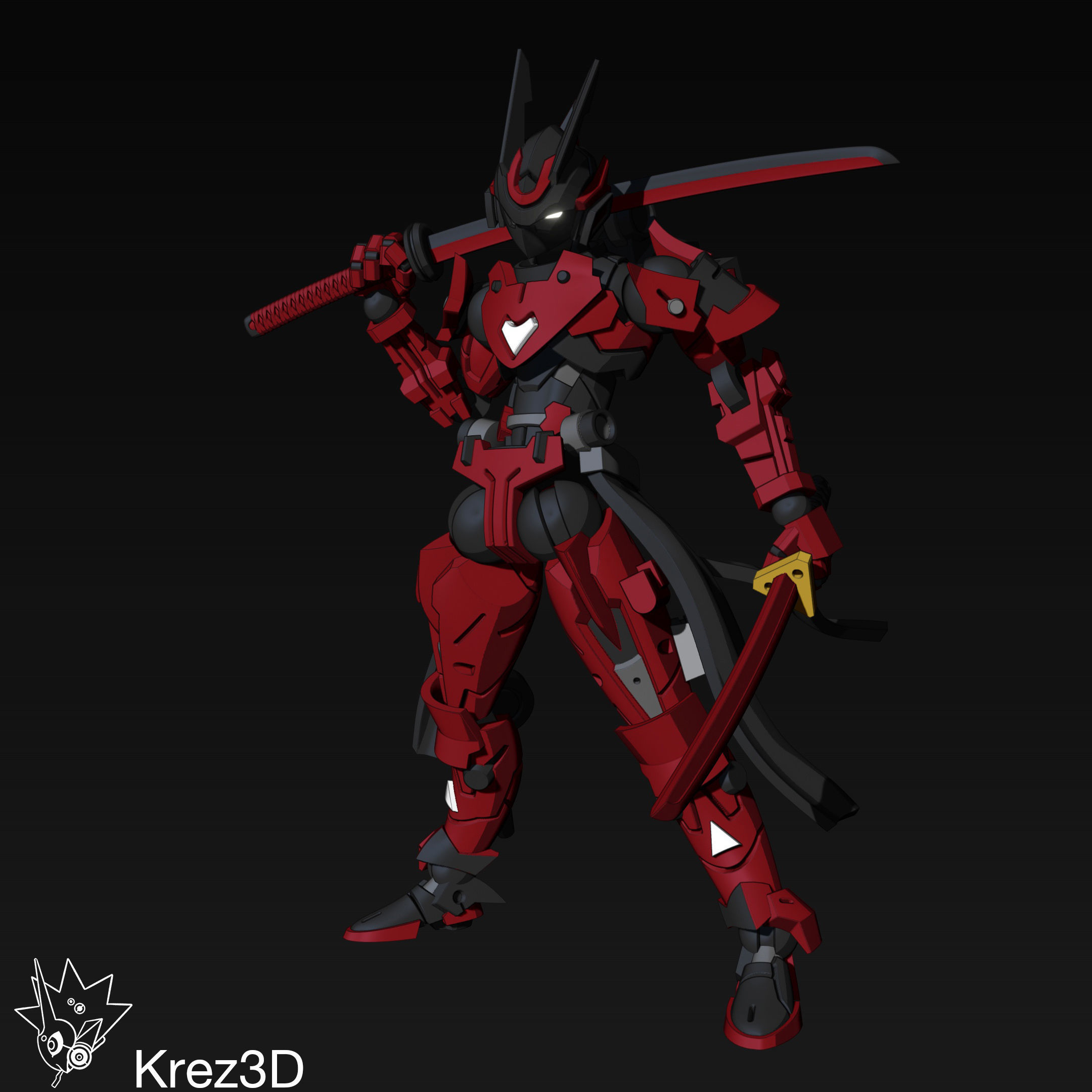 SA-1 Crimson Phantom 3D print model_15