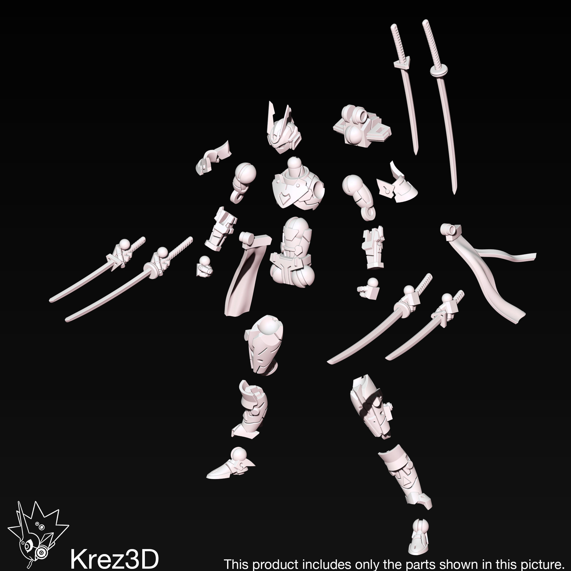 SA-1 Crimson Phantom 3D print model_3